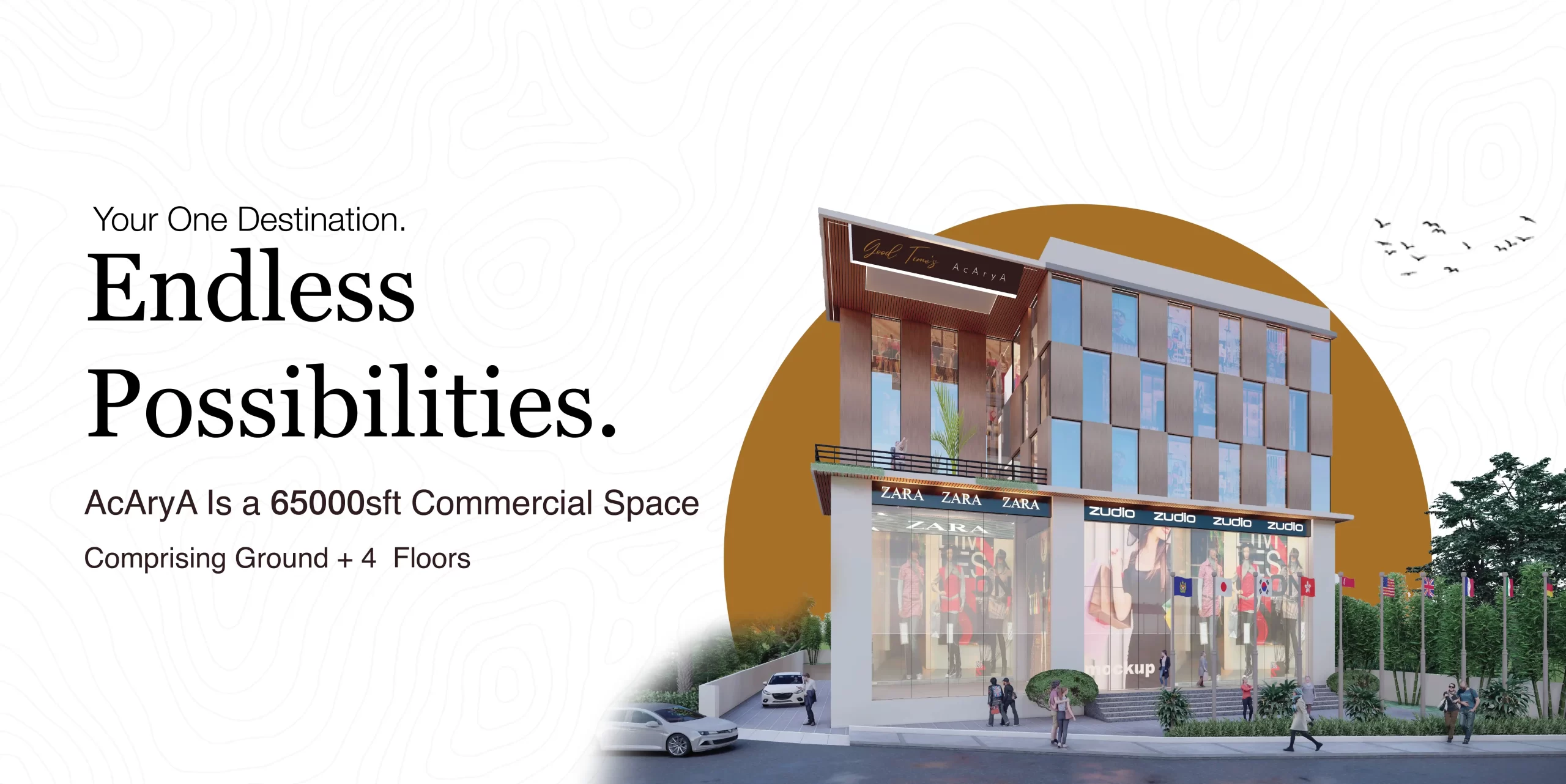 Good Time’s AcAryA Is a 65000sft Commercial Space