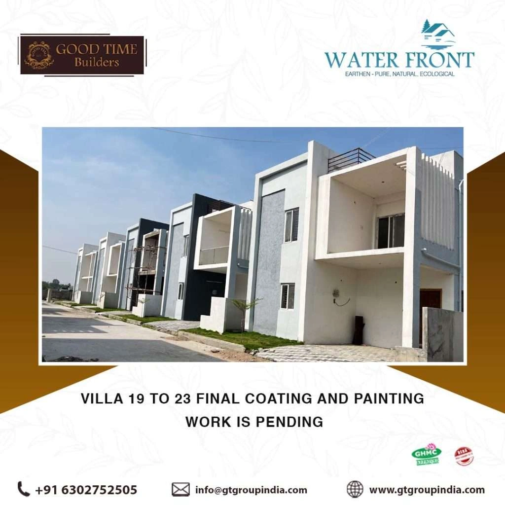 waterfront villas site updates