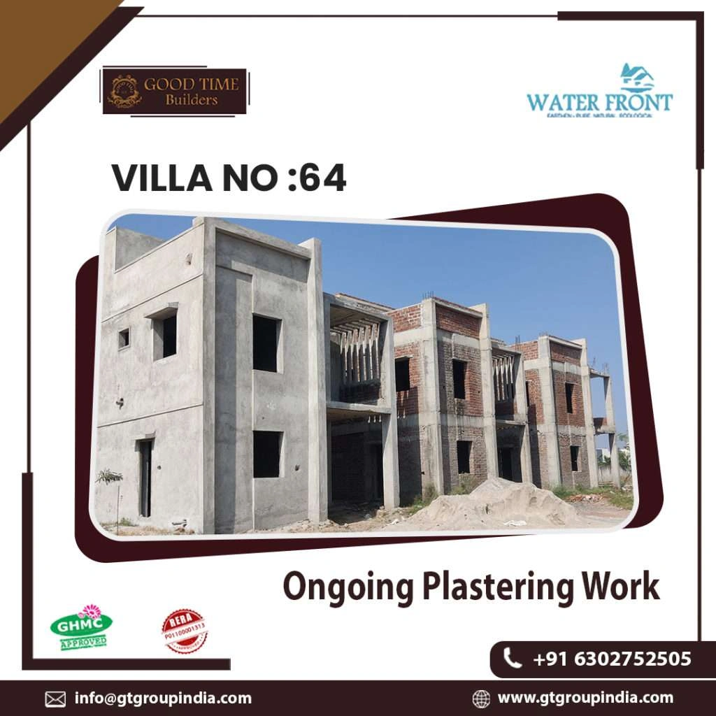 Waterfront villas site updates