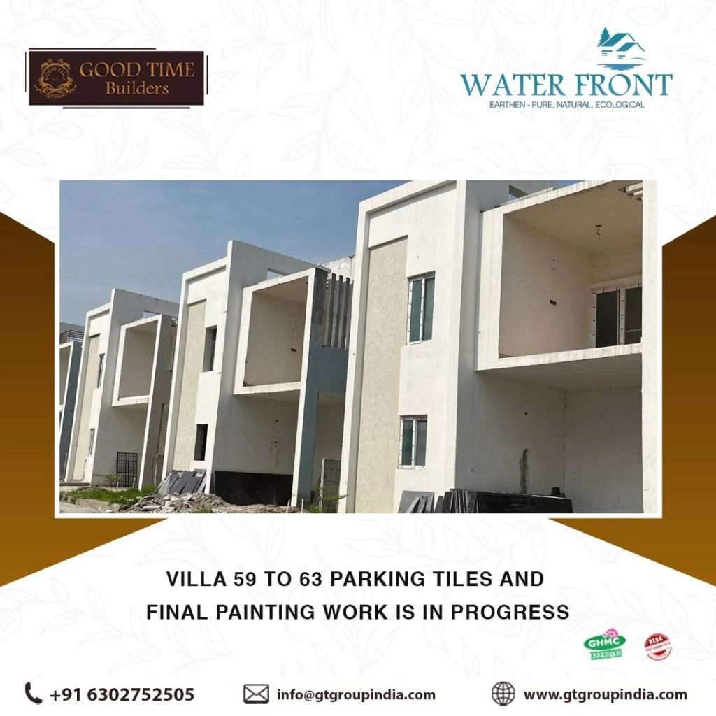 waterfront villas site updates