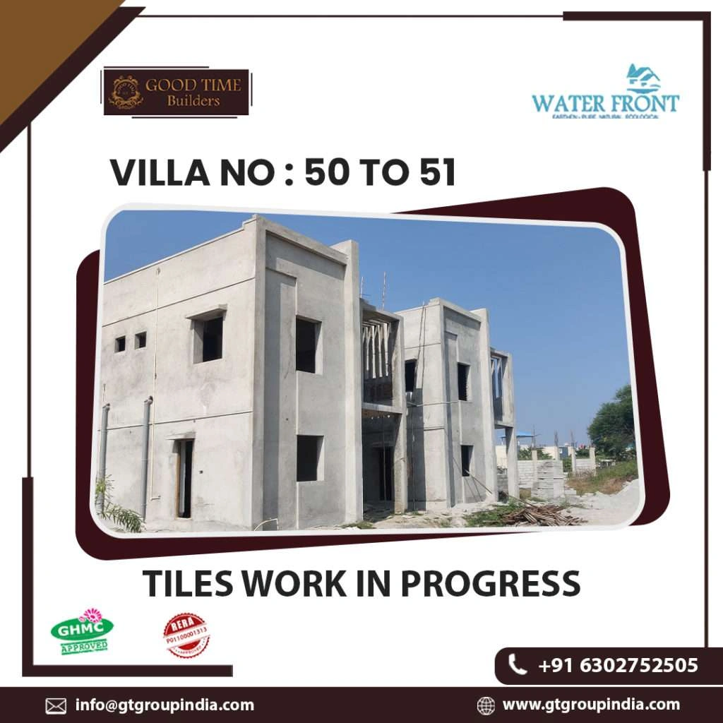 waterfront villas site updates