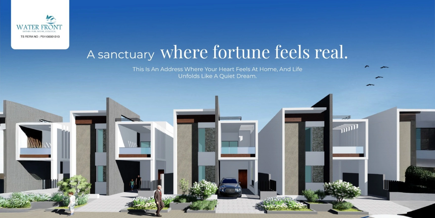 WATERFRONT VILLAS in PATANCHERU HYDERABAD