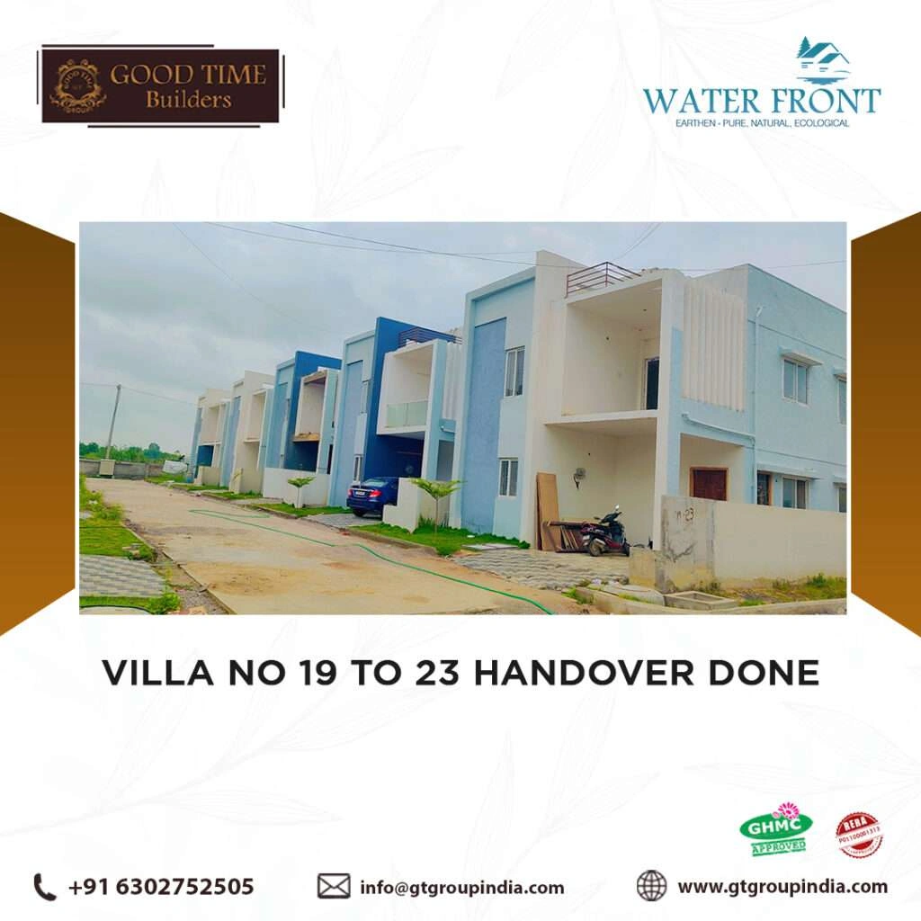 waterfront villas site updates